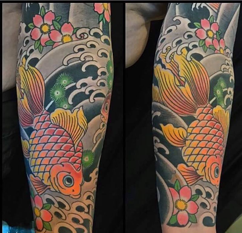 老传统作品欣赏纹身图片