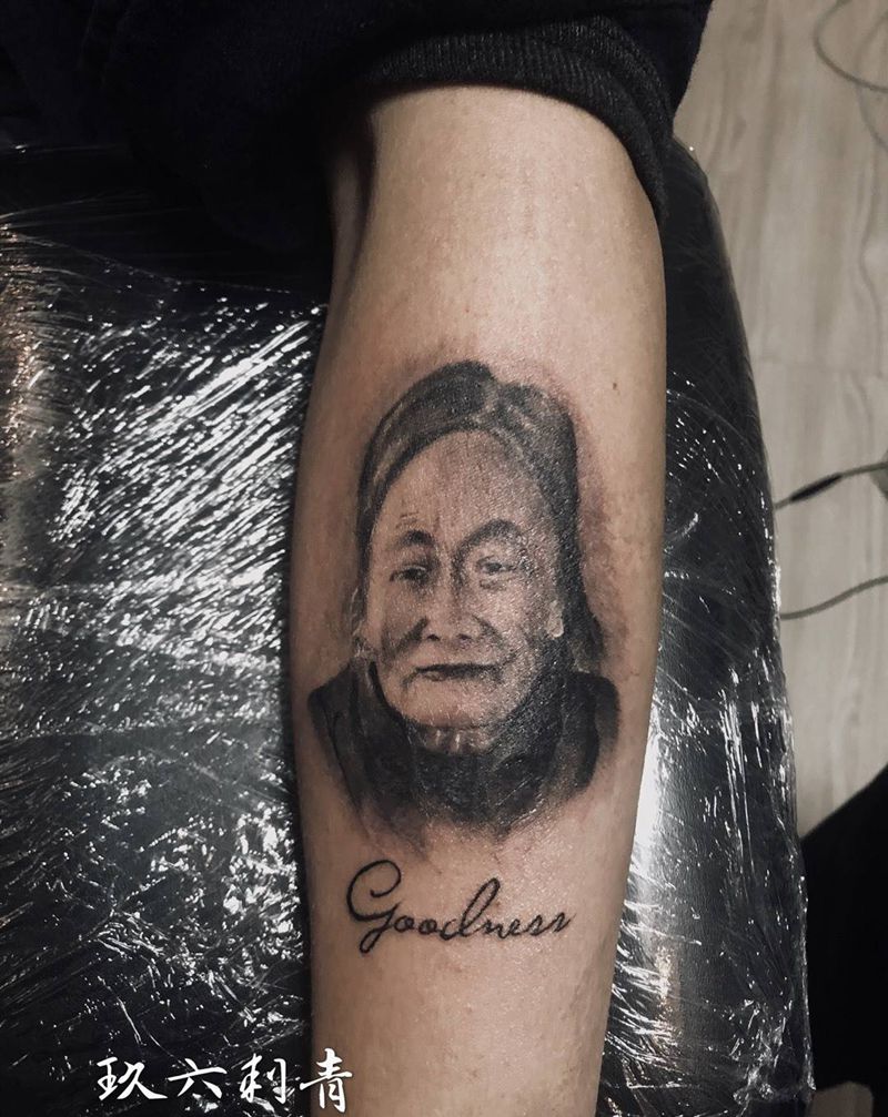 肖像纹身图片
