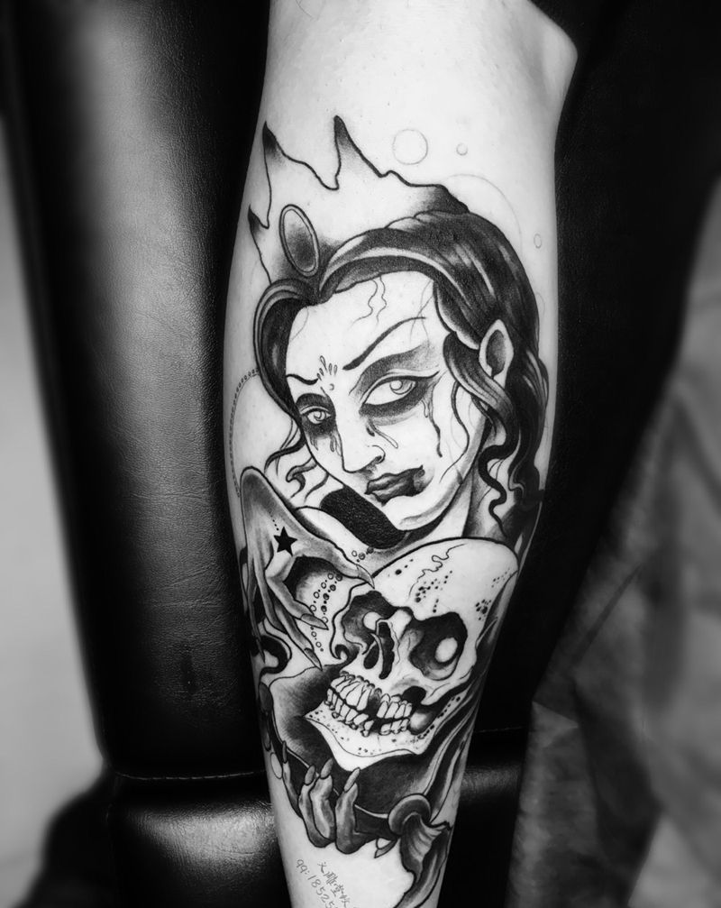 new school tattoo纹身图片_欧美人物重庆图案纹身图案