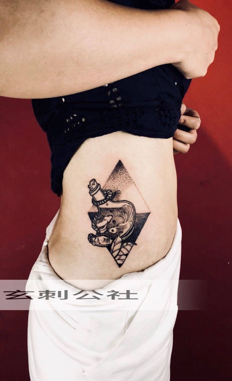 双鱼座纹身图片