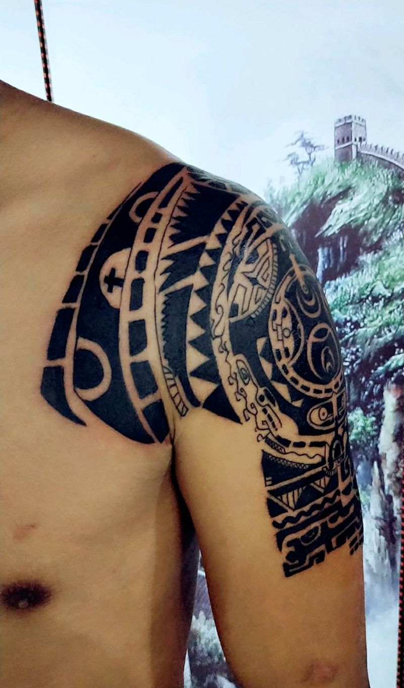 玛雅图腾纹身图片