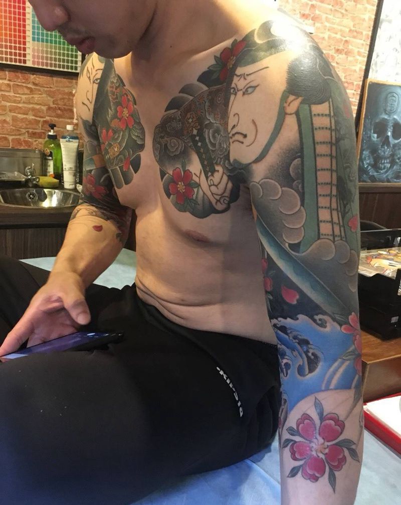 传统刺青作品欣赏纹身图片_重庆重庆刺青图案纹身图案