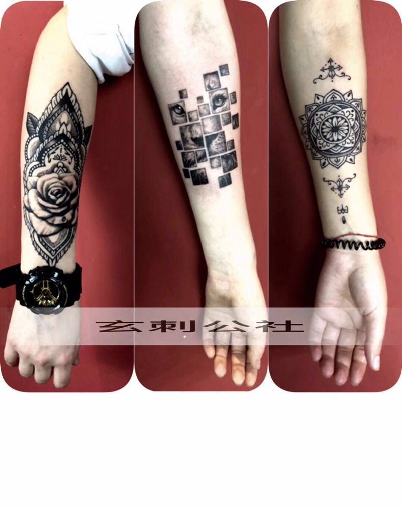 各种扎纹身图片