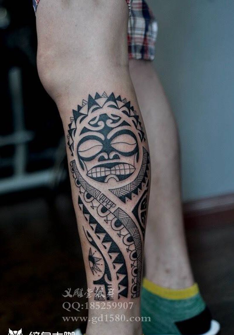 玛雅图腾纹身图片