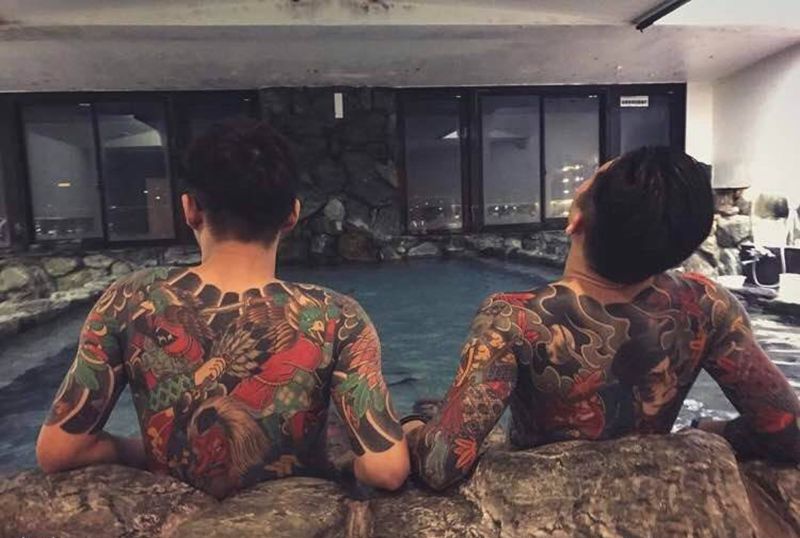 后背纹身欣赏纹身图片