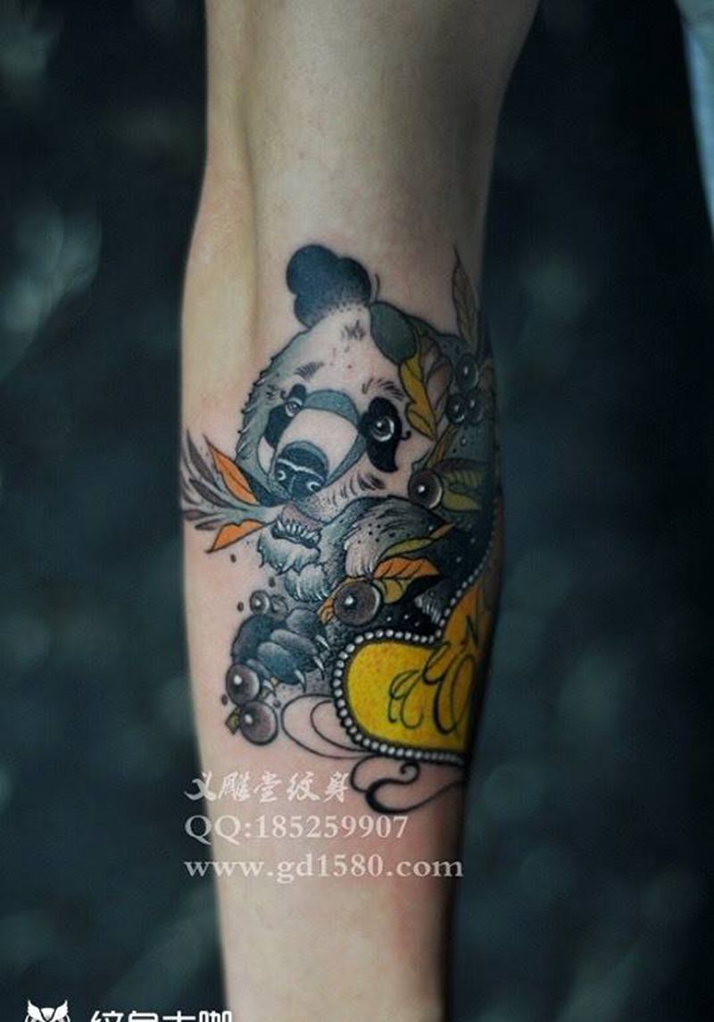熊猫纹身纹身图片