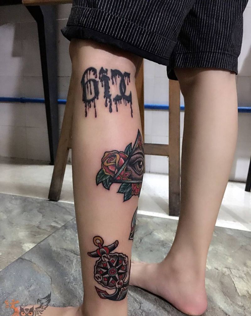 欧美小图纹身图片