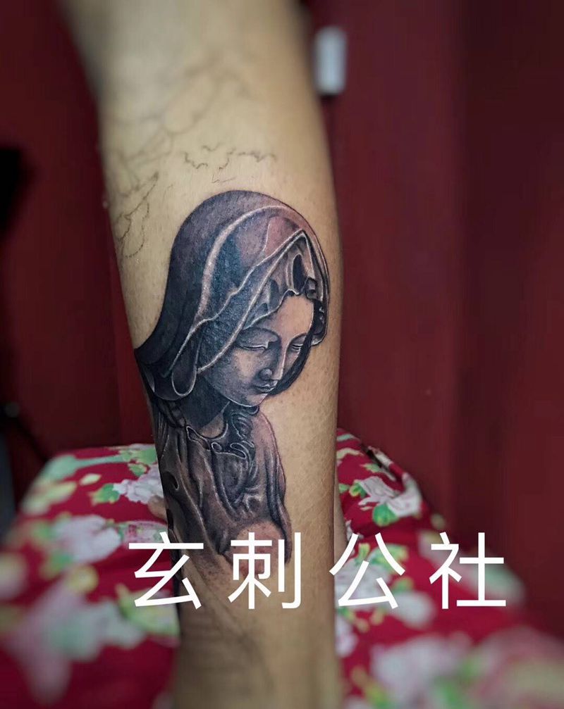 圣母纹身图片