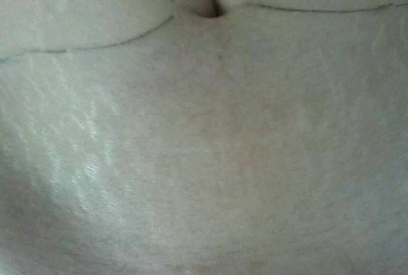 妊娠纹遮盖纹身图片_腹部欧美纹身图案