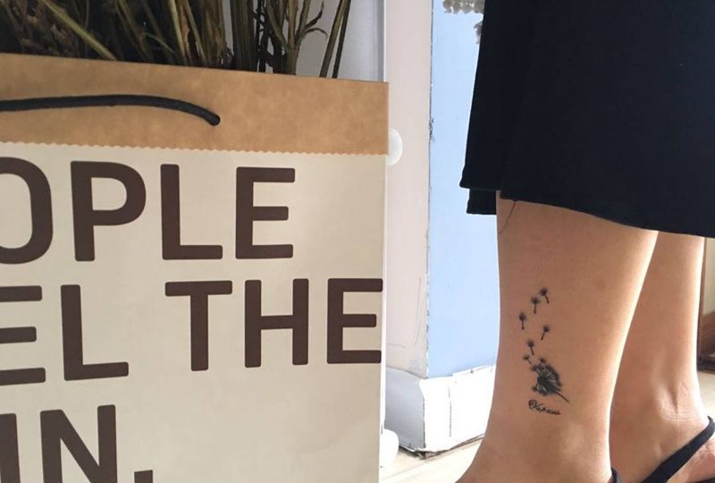 蒲公英纹身图片