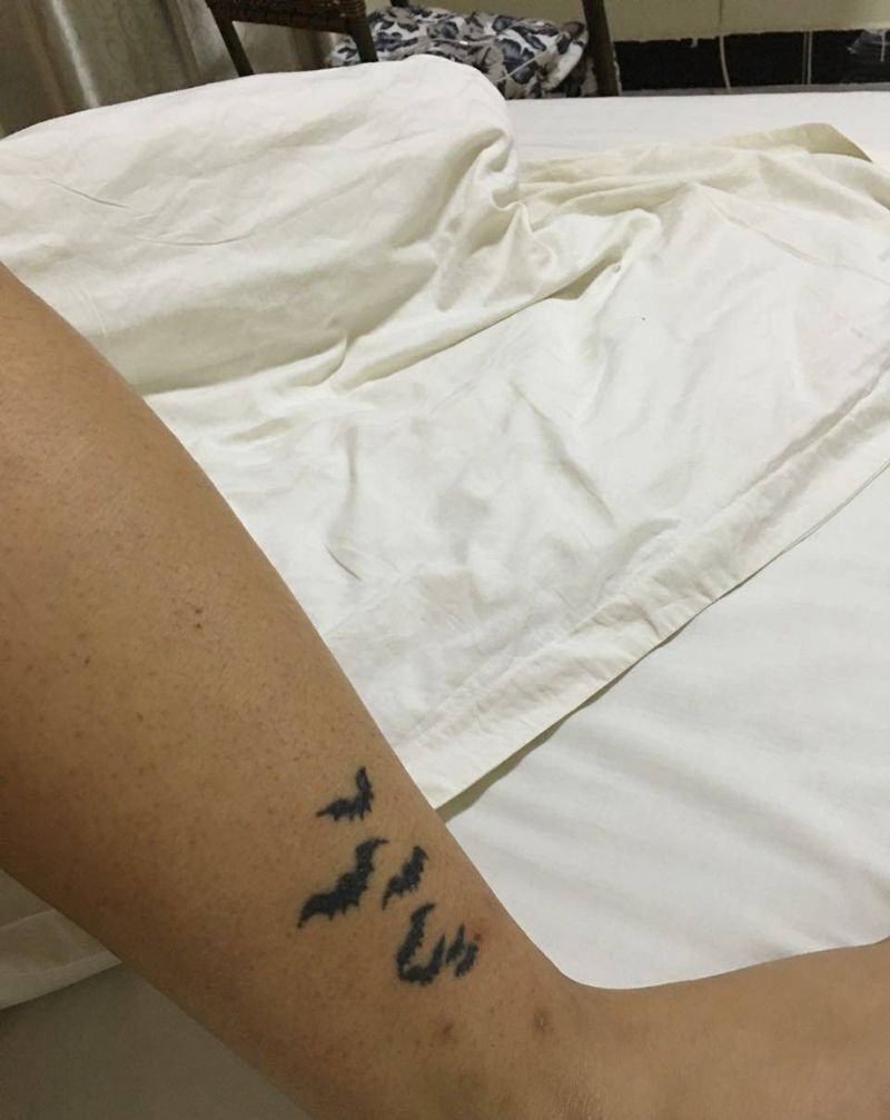 星空遮盖纹身图片