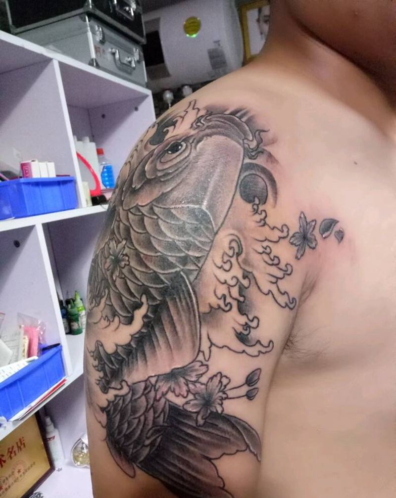 遮盖胎记纹身图片