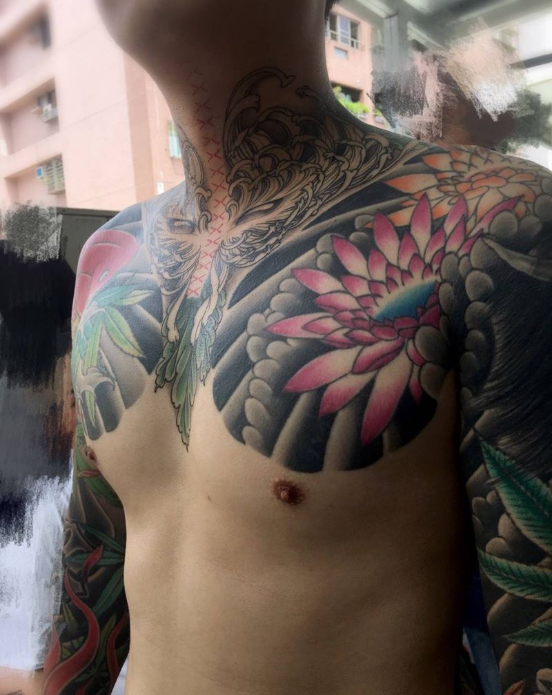 老传统纹身图片_图案纹身图案