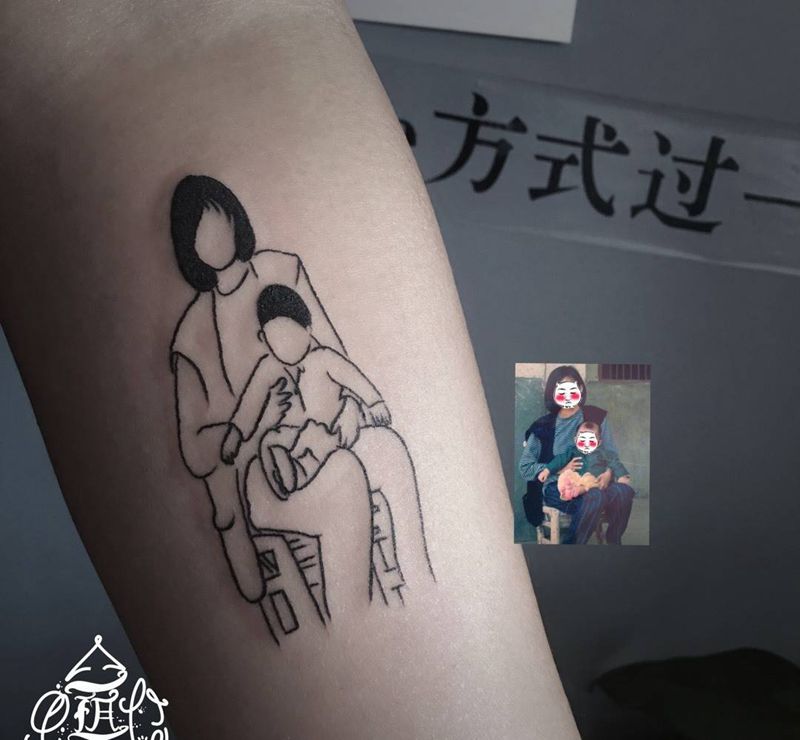 简笔画纹身图片