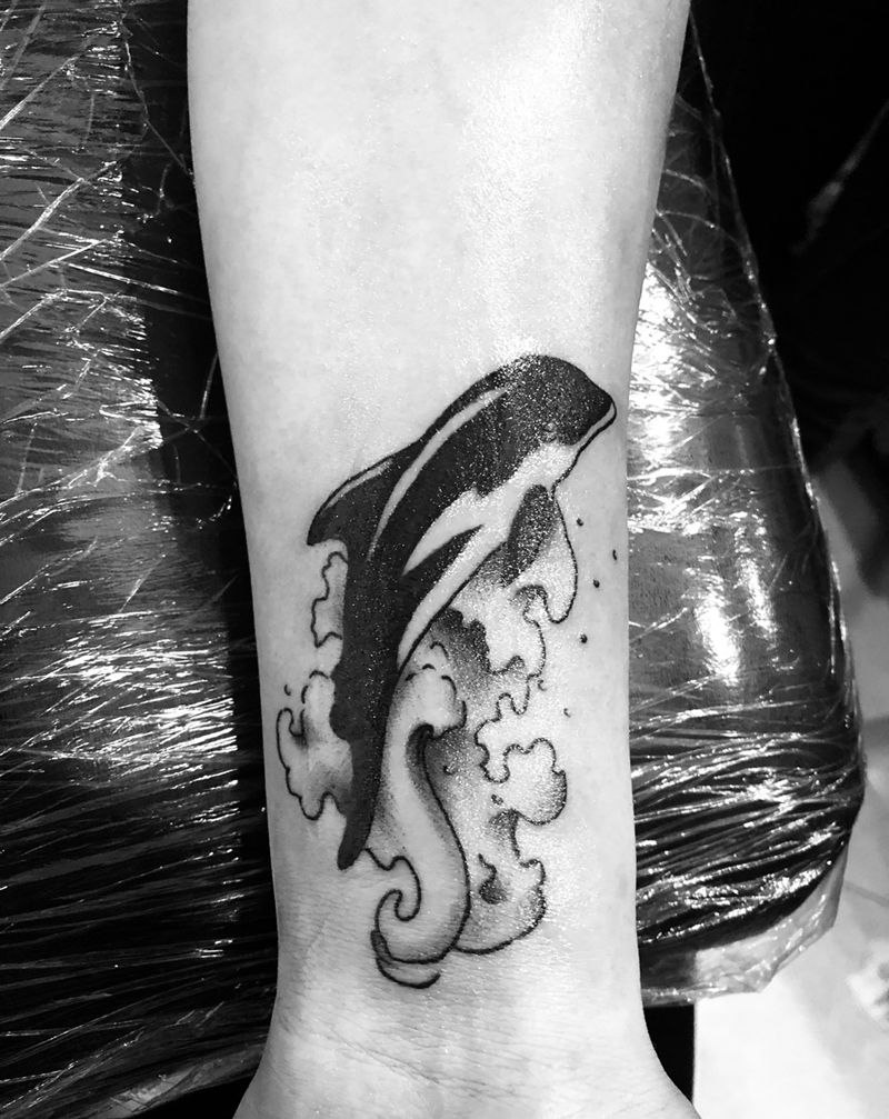 小海腾纹身图片