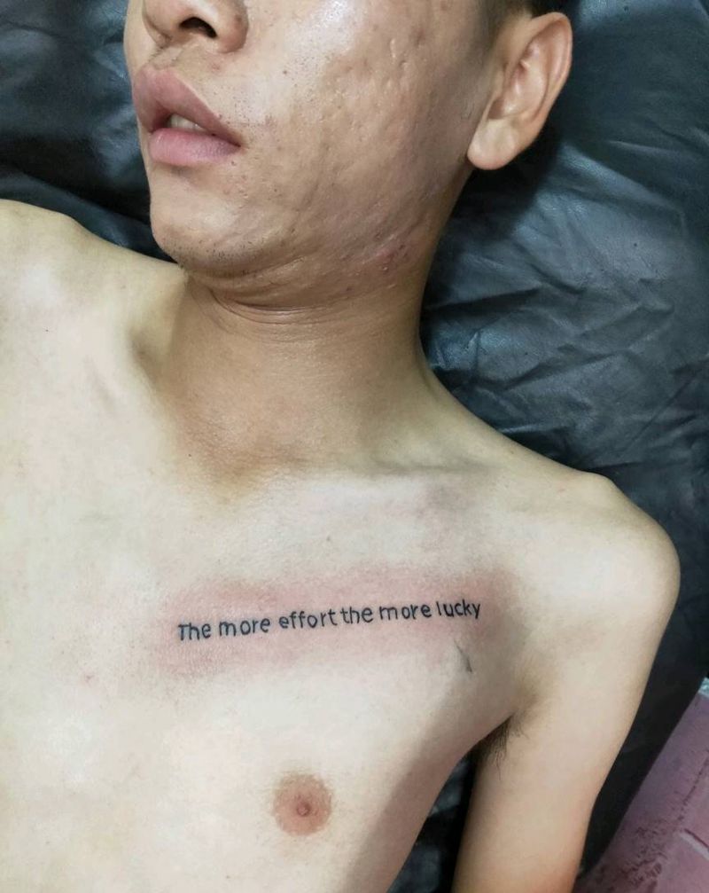 英文纹身图片_花体字纹身图案