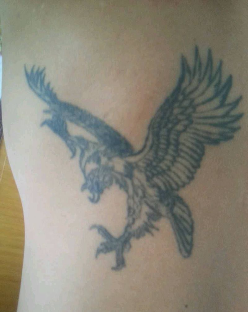 洗纹身纹身图片_背部纹身图案