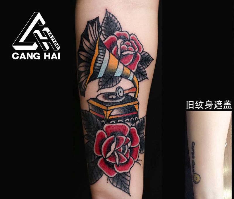 old school纹身图片