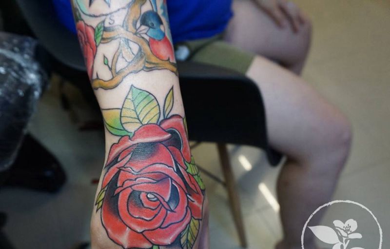 new school纹身图片