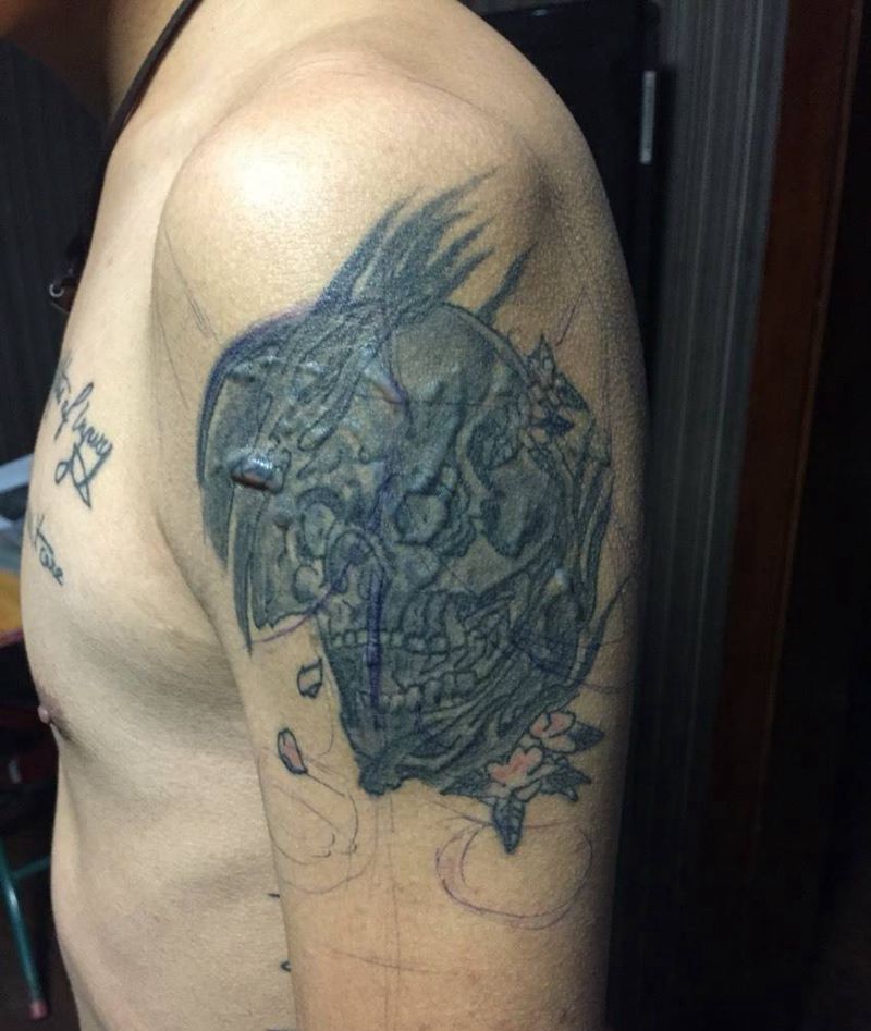 遮盖纹身纹身图片