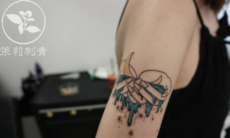 守护纹身图片
