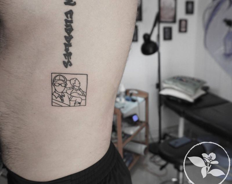 哥哥和弟弟纹身图片