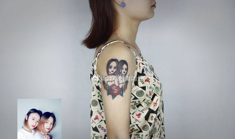 old school纹身图片_手臂Old School纹身图案