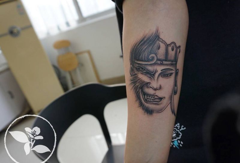 一念之间纹身图片