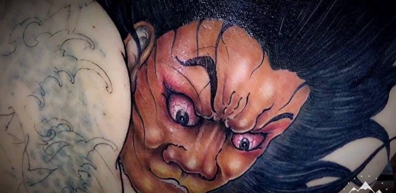 武松打虎纹身图片_重庆刺青匠重庆店纹身图案