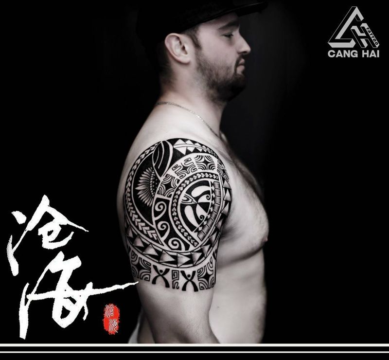 大图腾纹身图片