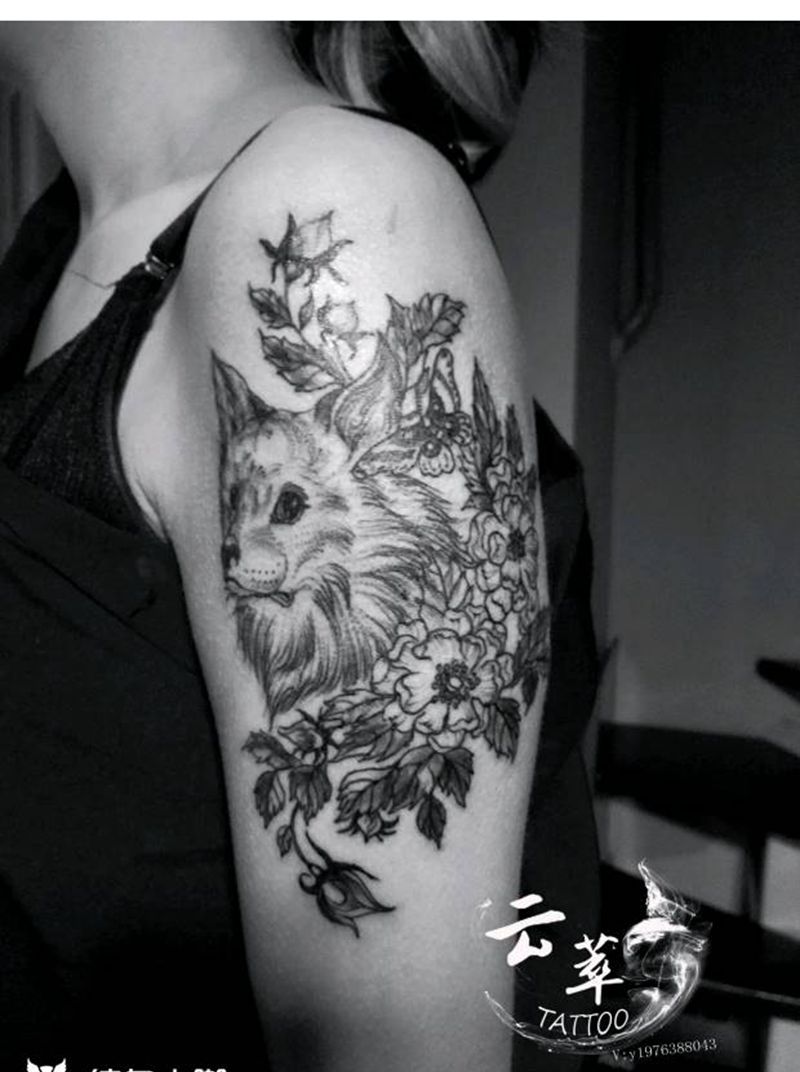 狐狸纹身图片