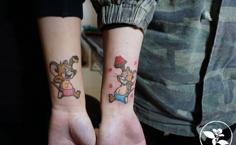 闺蜜纹身纹身图片