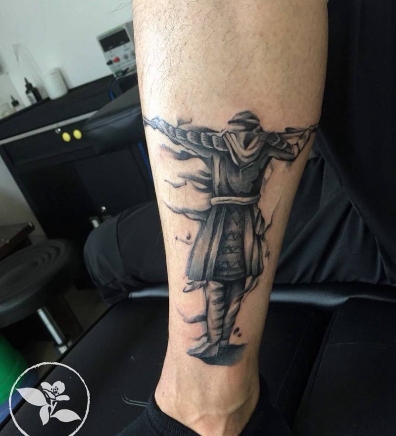 至尊宝纹身图片