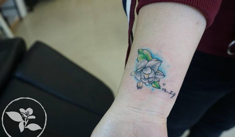 茉莉花纹身图片