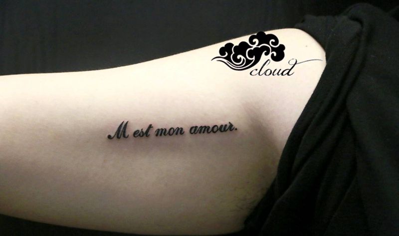 英文纹身图片_成品纹身图案