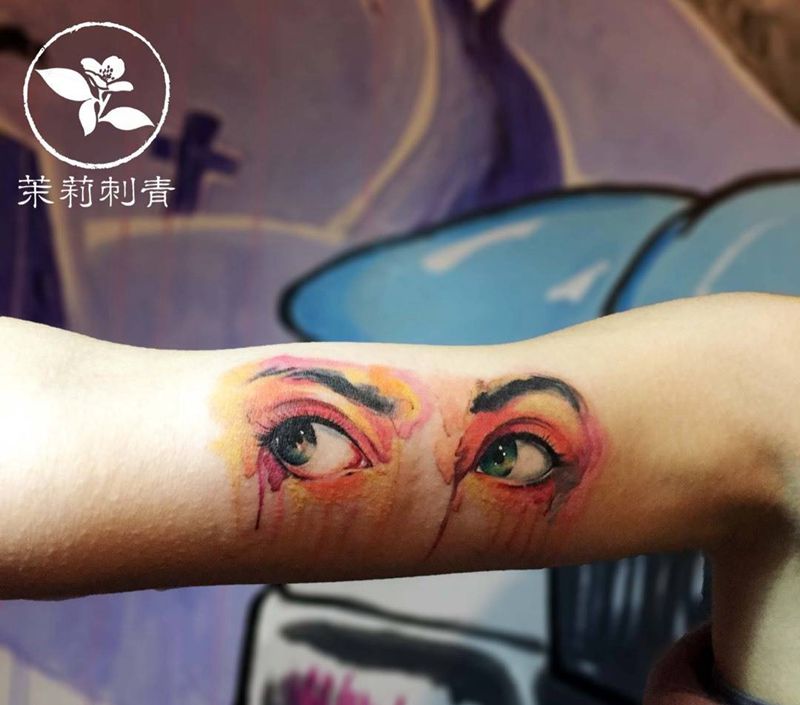 眼纹身图片
