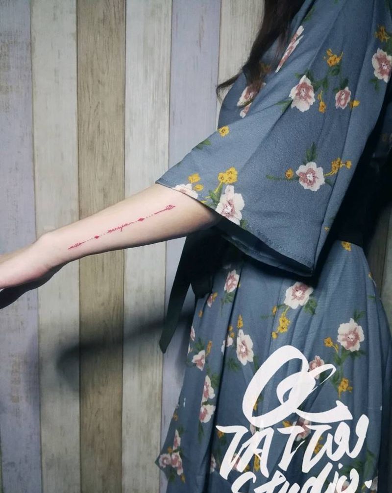 小清新纹身图片_手臂纹身图案