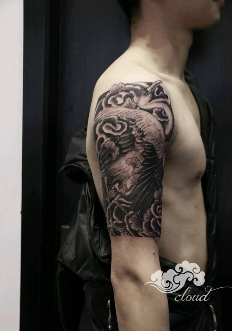 遮盖纹身图片_手臂传统成品纹身图案