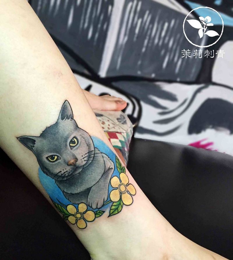 我的名字叫蓝胖纹身图片