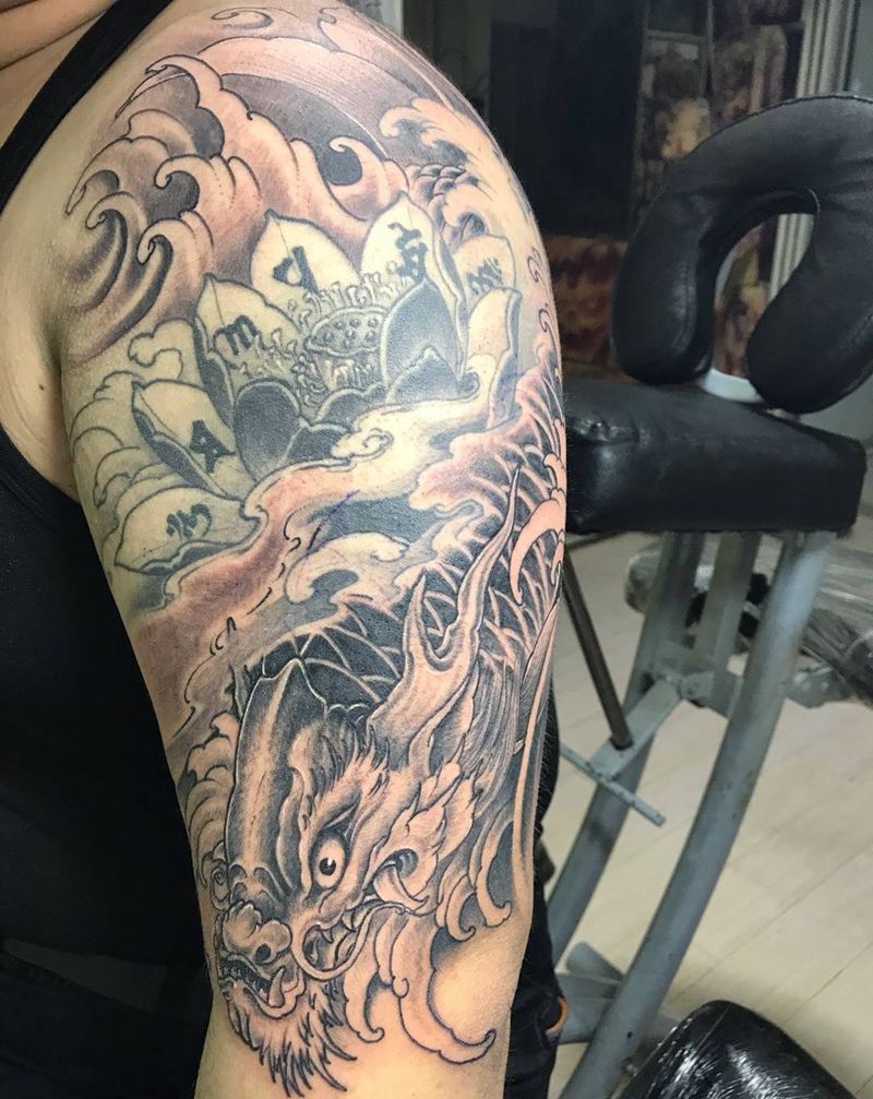 旧图添加纹身图片