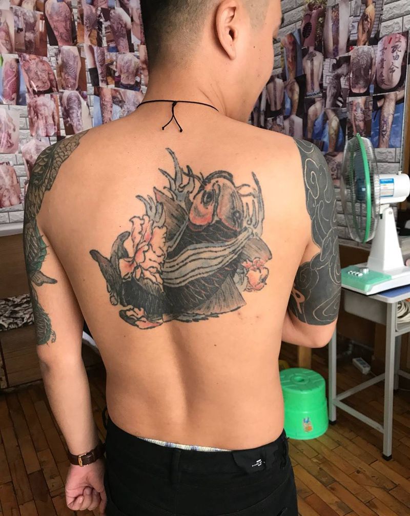 覆盖待续纹身图片