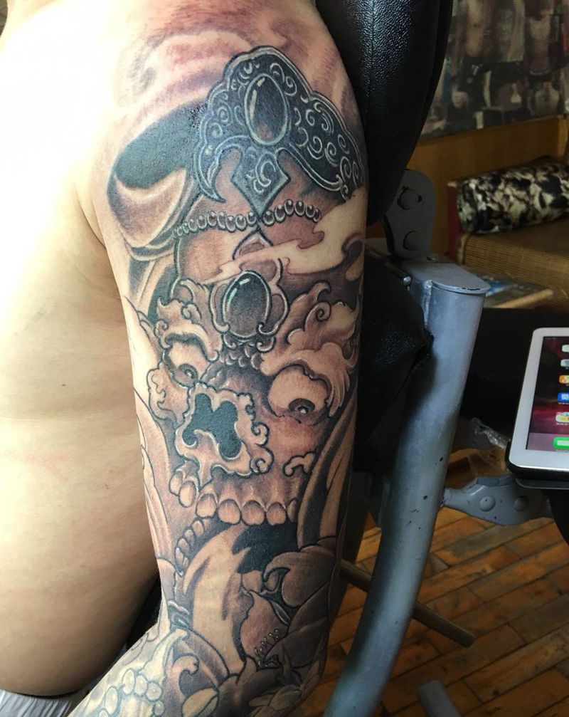 个旮旯纹身图片