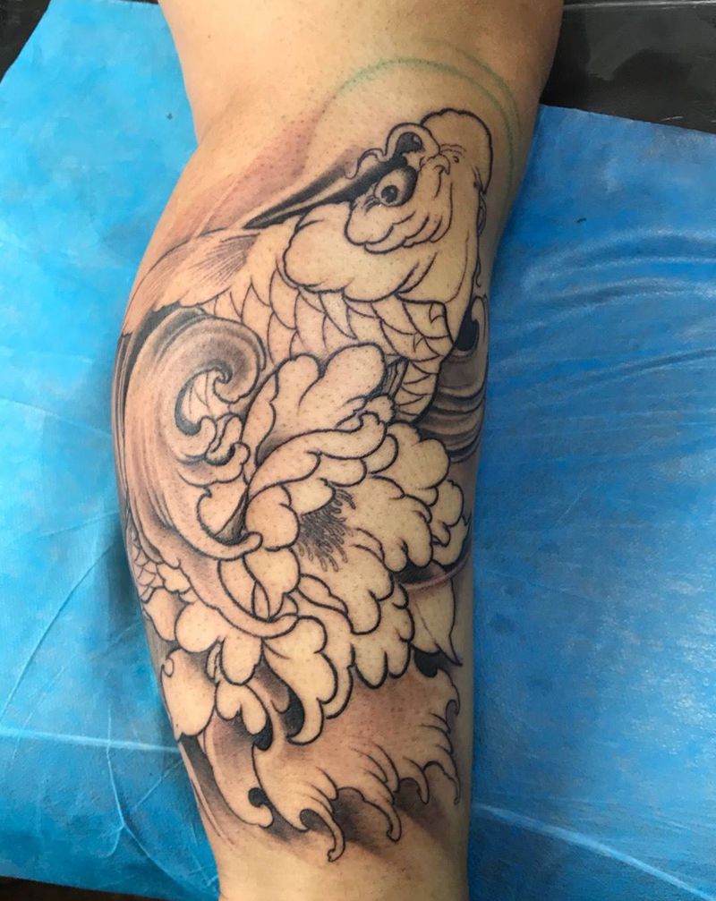 线条完事纹身图片