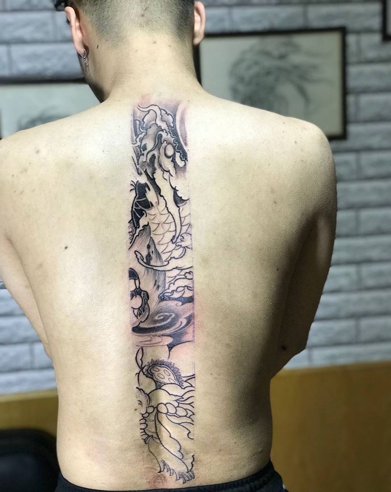 半成品纹身图片