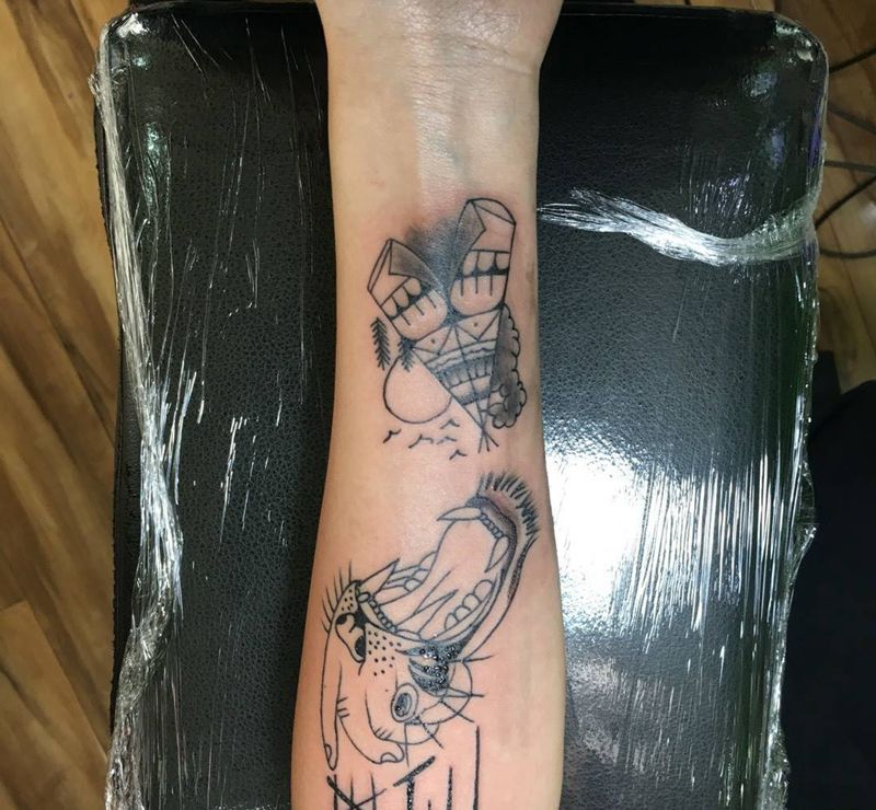 小臂纹身纹身图片