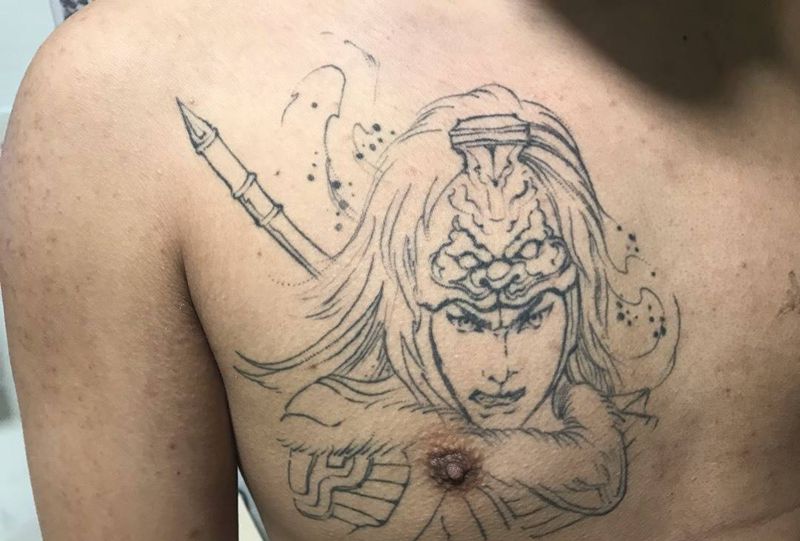 挂号出诊纹身图片