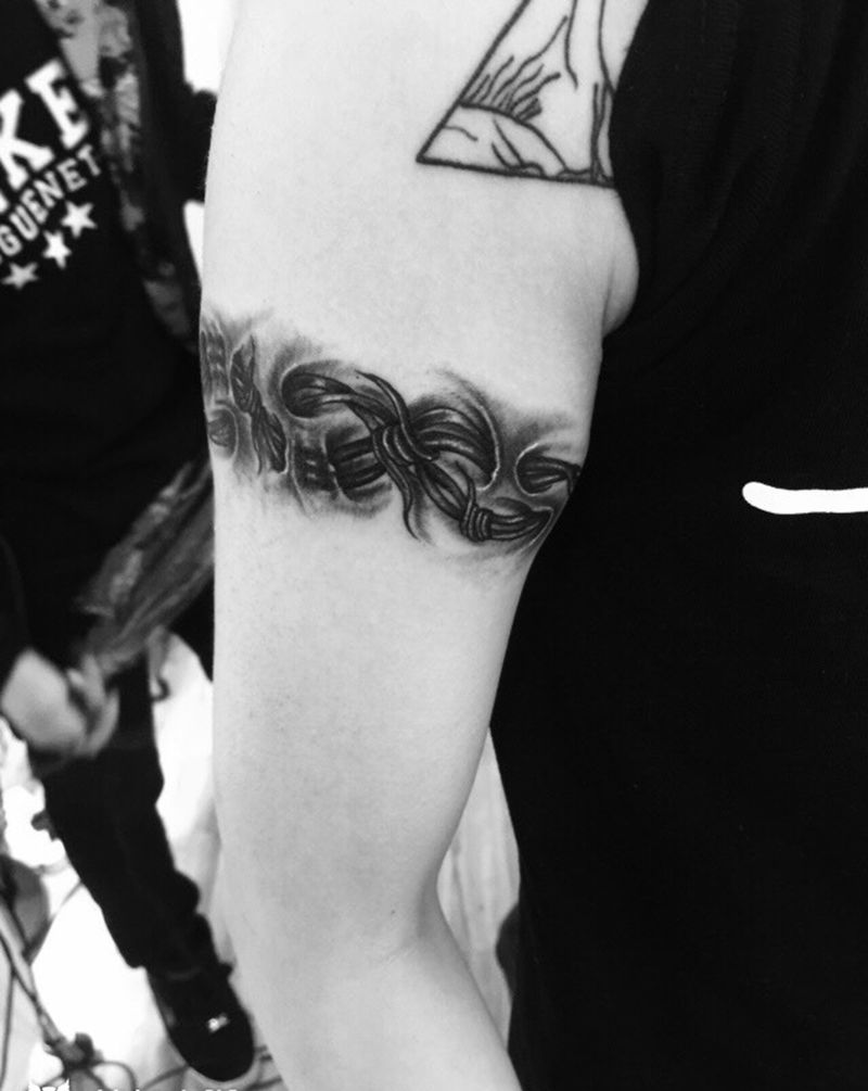 臂环刺青纹身纹身图片