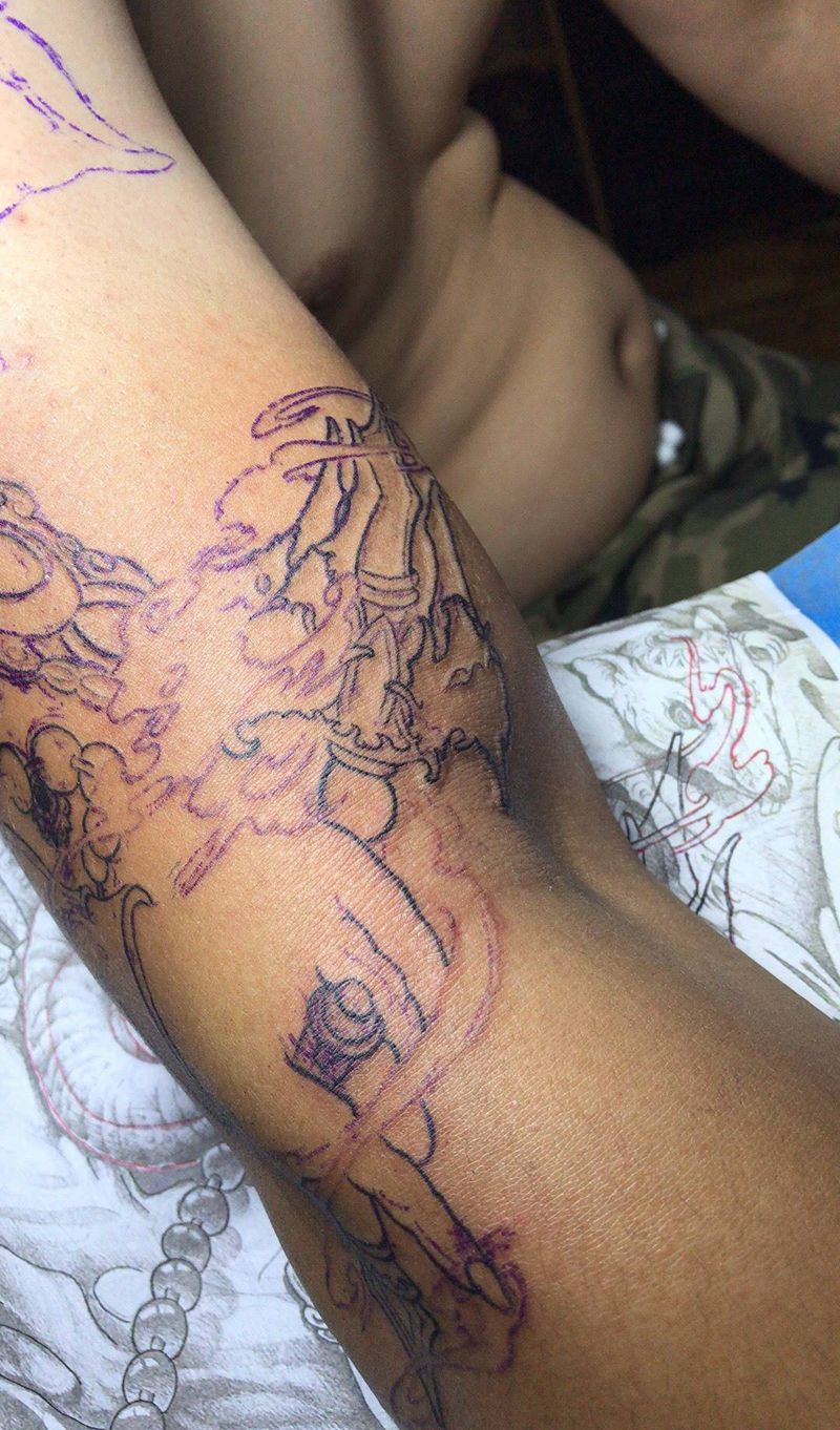 未完待续纹身图片