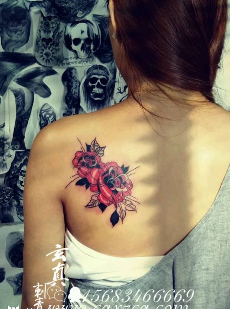 玫瑰花纹身纹身图片