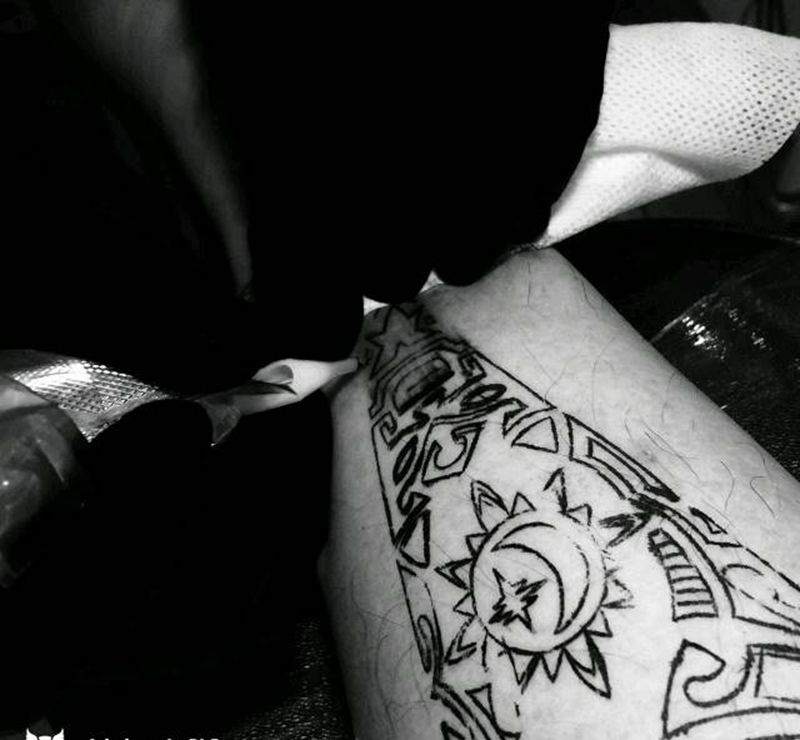 玛雅图腾纹身图片